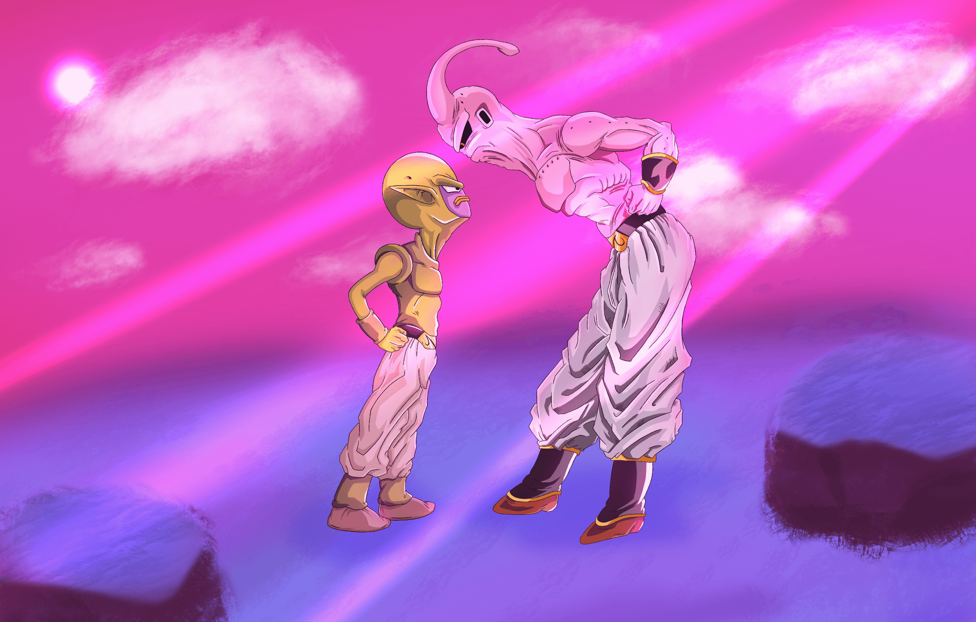 Buu Kuu - Line Art to Final - After