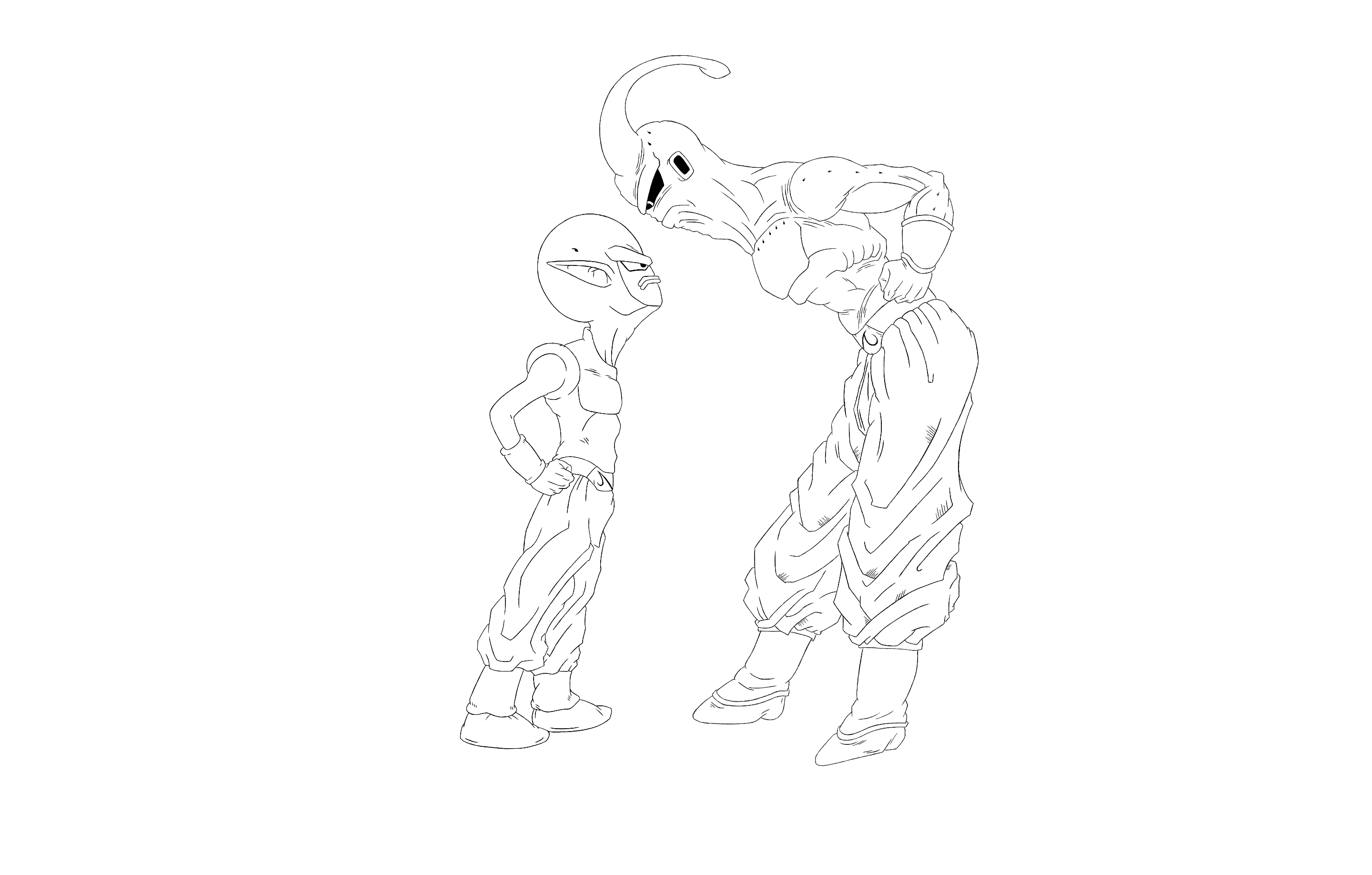 Buu Kuu - Line Art to Final - Before