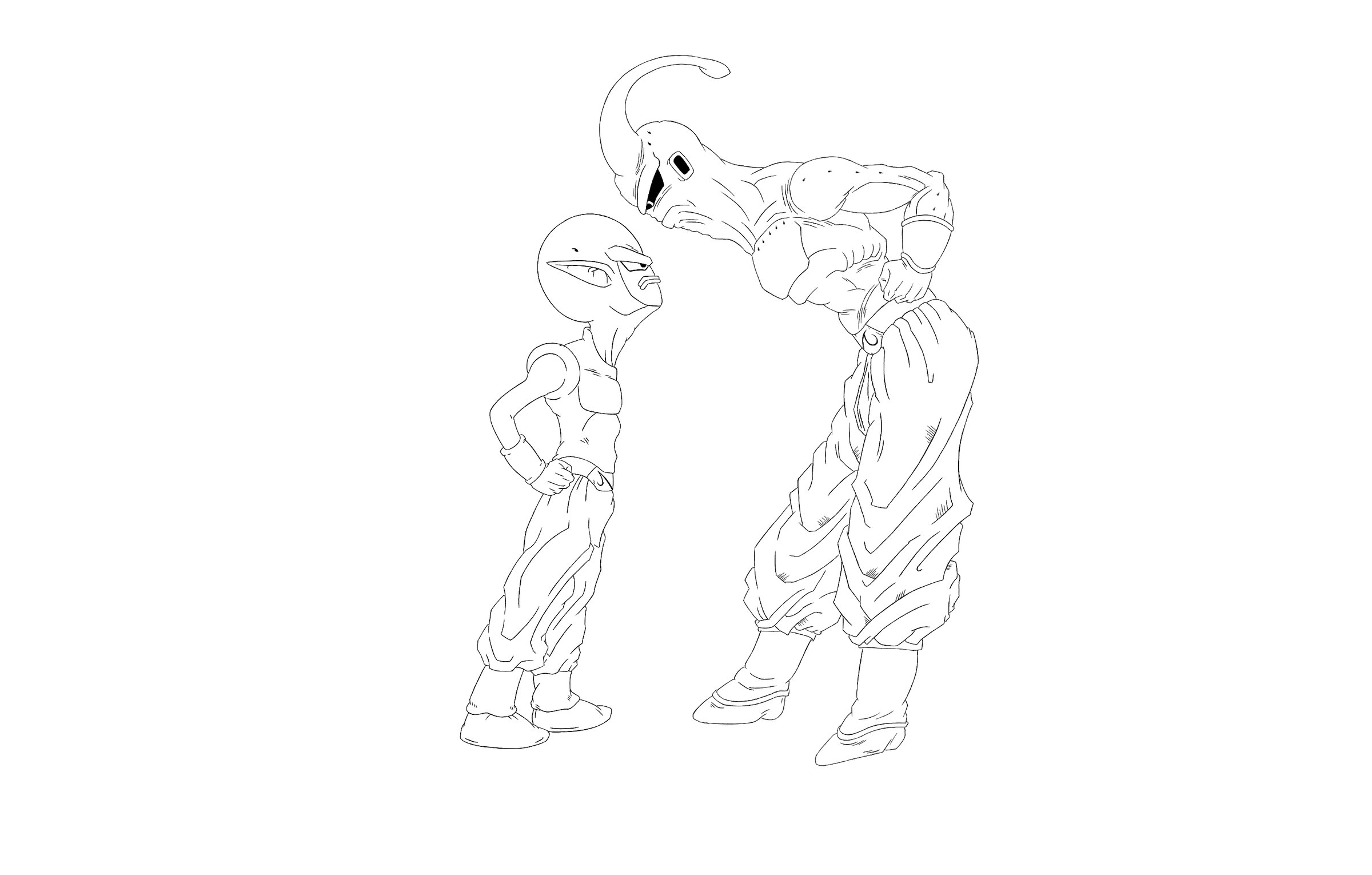 Buu Kuu - Line Art to Final - Before