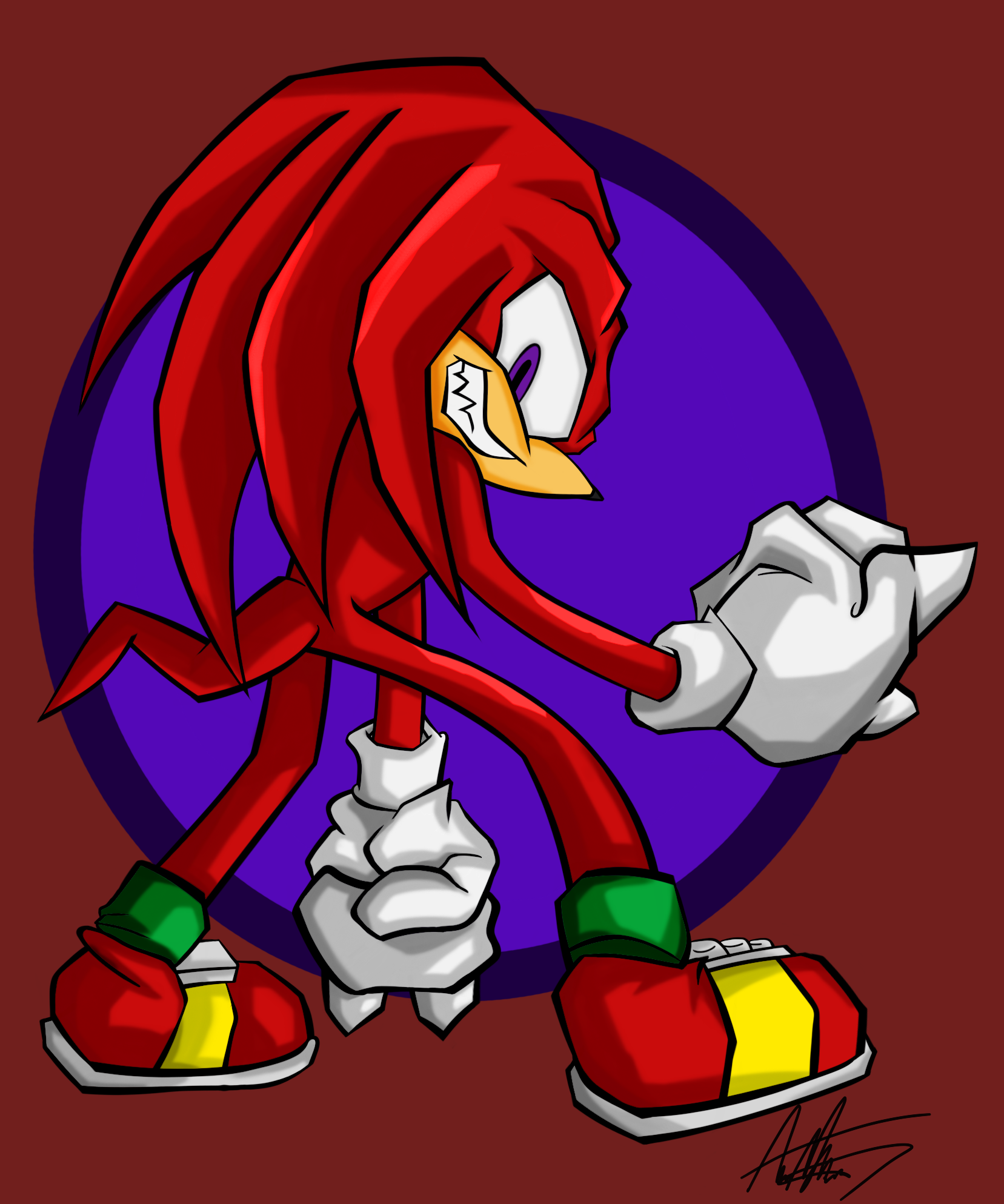 Knuckles - Damien Sonic Project